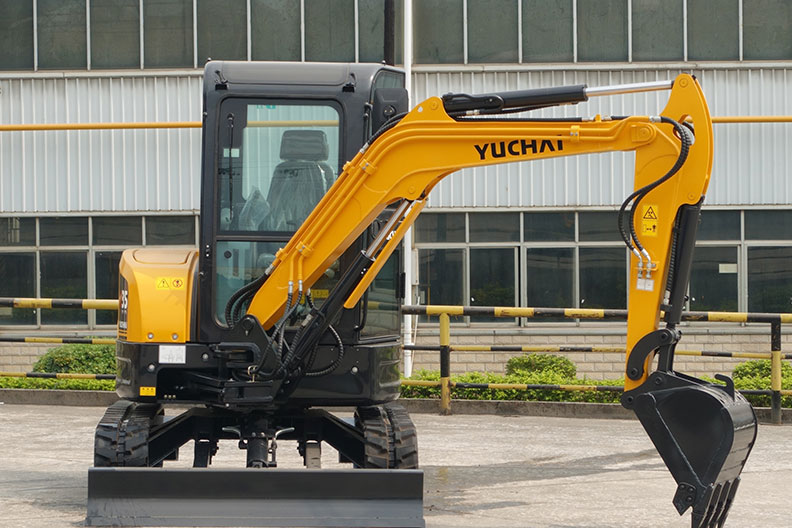 Ergonomic design in Yuchai’s latest compact excavator