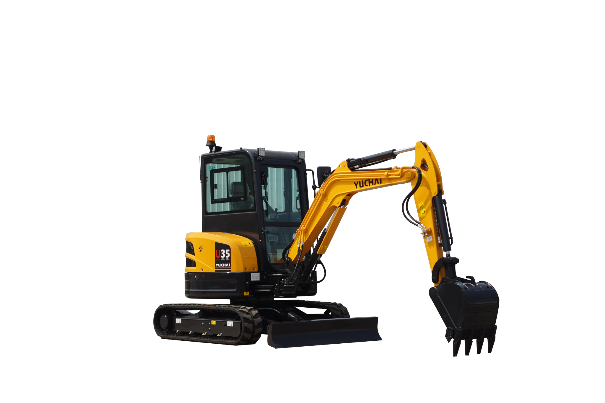 Yuchai Americas U35 Compact Excavator – Versatile Performance for Urban Projects