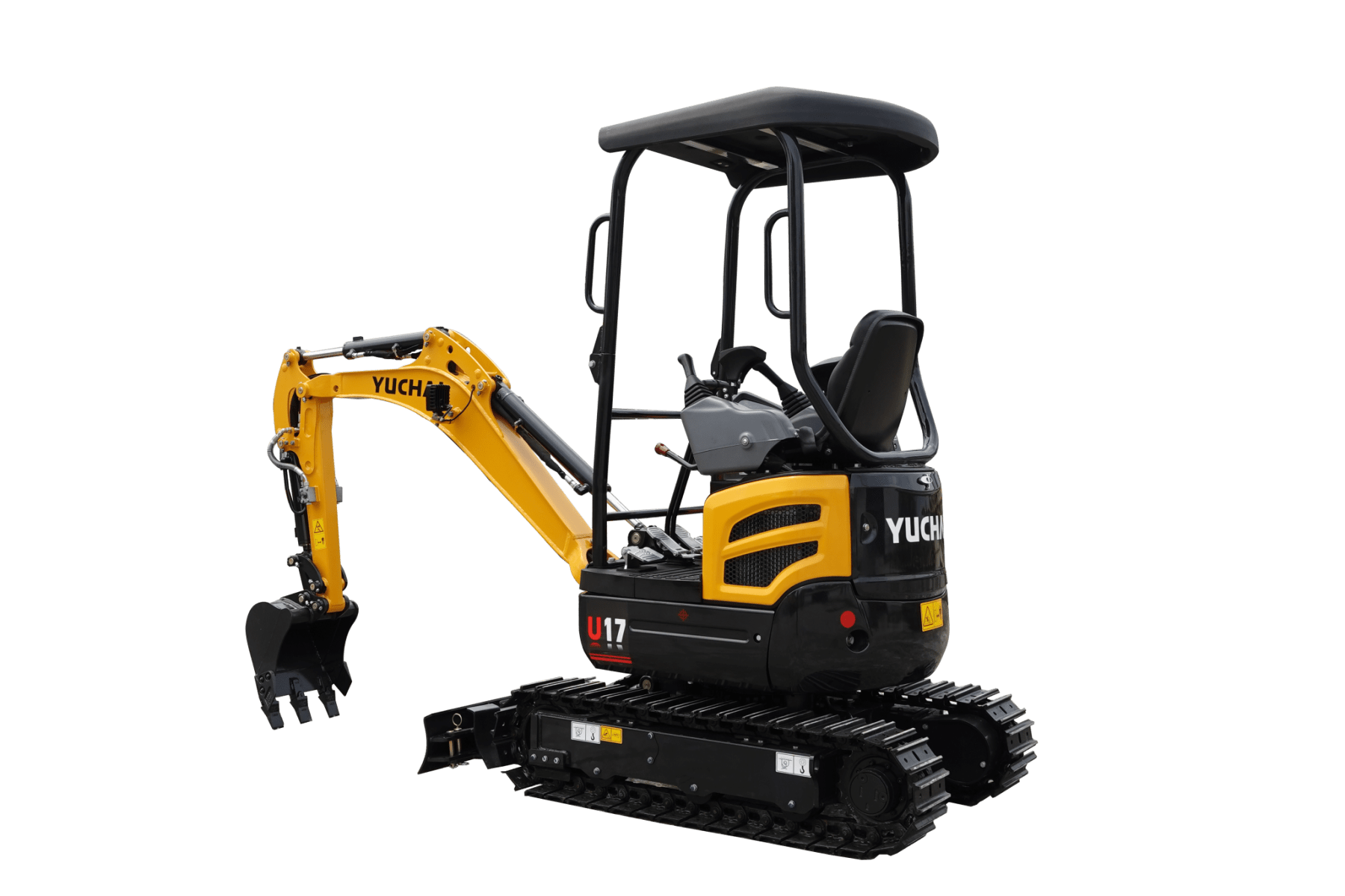 Yuchai Americas U17 Excavator – Compact Efficiency for Tight Spaces