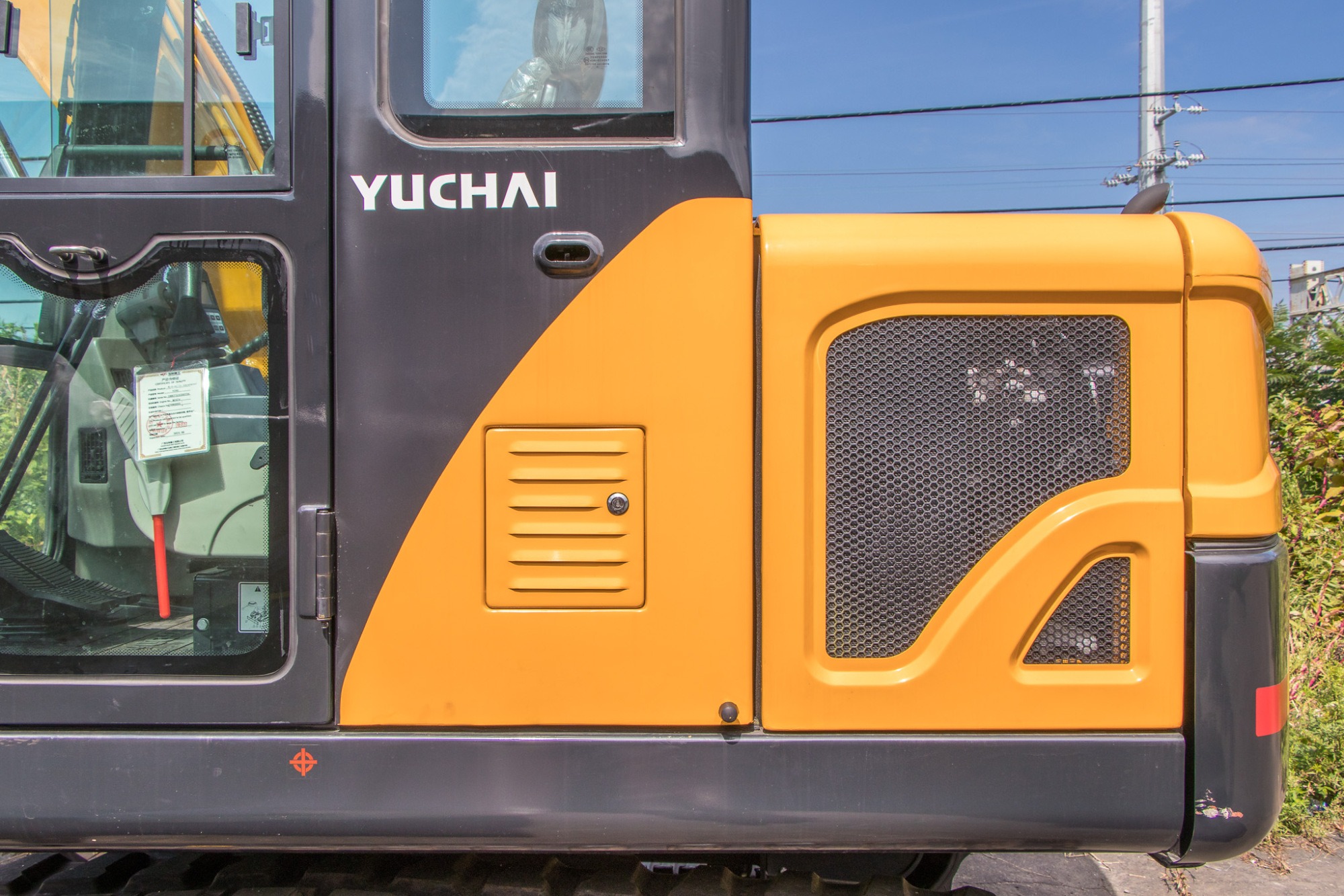 CT excavator and forklift combo: Yuchai YC80 special