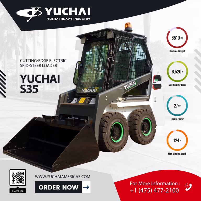 cutting edge electric skid steer loader