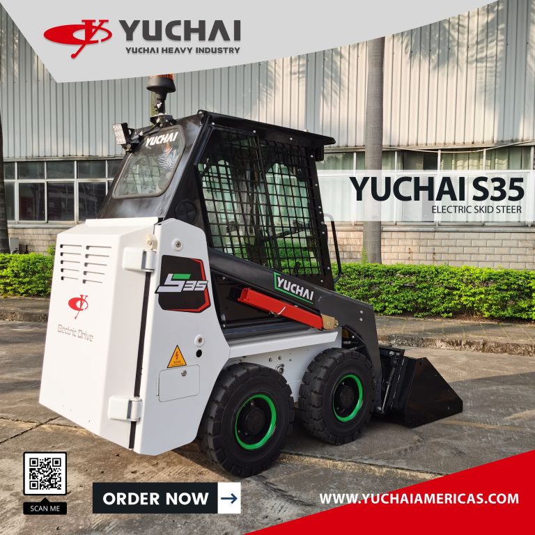 S35 Electric Skid Steer Loader