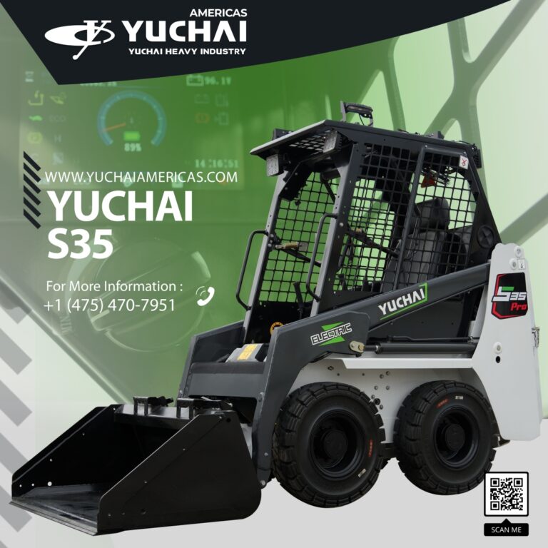 Transform your workplace efficiency – S35-Electric Skid Steer Loader