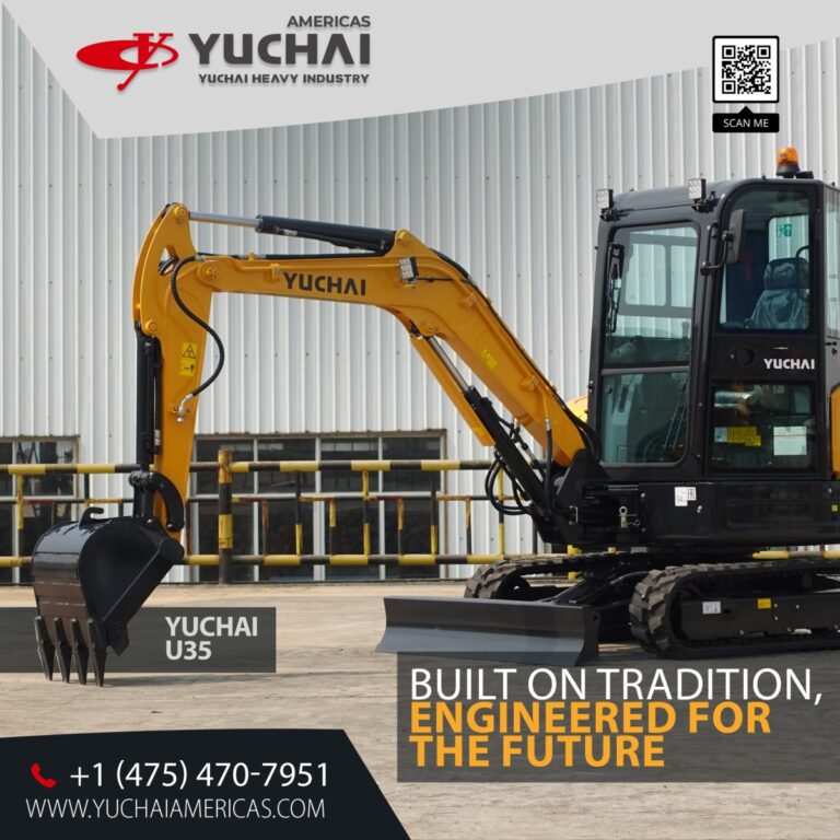 Tailless Excavator with Yanmar diesel