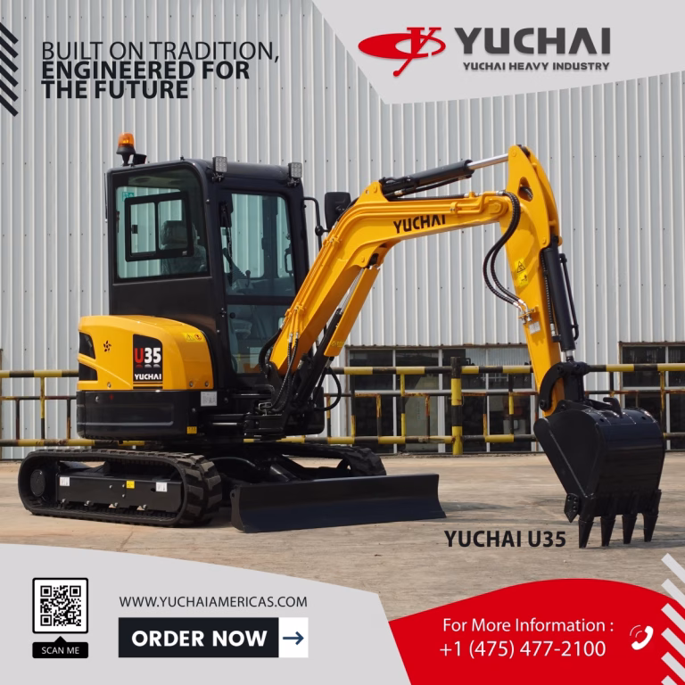 Zero Tail Swing Excavators